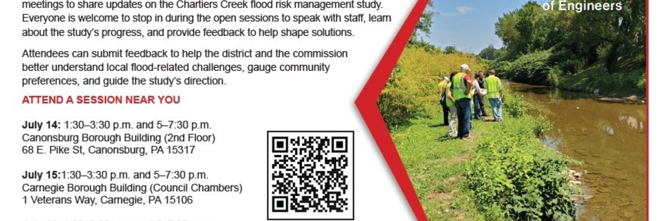 Chartiers Creek Watershed Study Open House