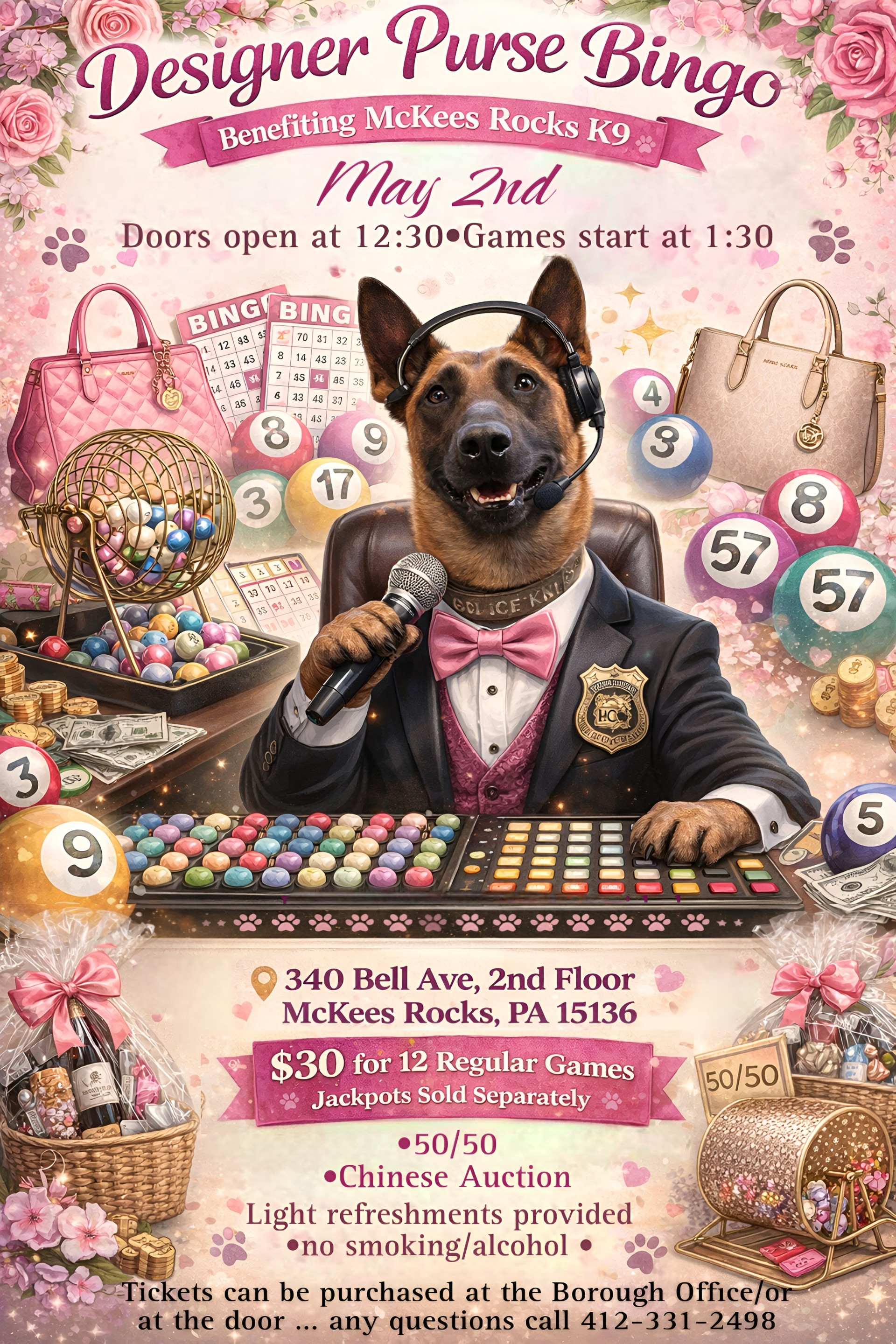 K9 Bingo Flyer